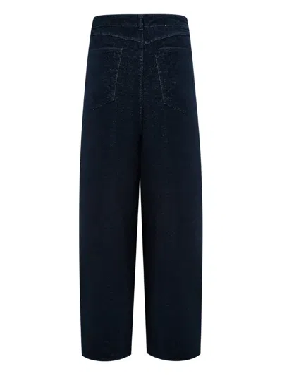 Needles H.d. Drawstring Jeans In Blue
