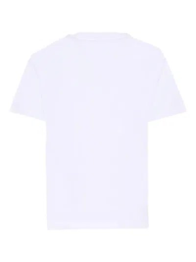 Casablanca Short-sleeve Graphic-print T-shirt In White