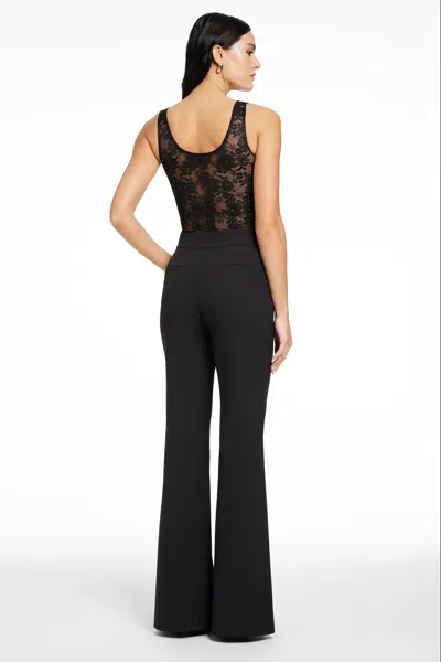 Toccin Lila Scoop Neck Tank Bodysuit In White