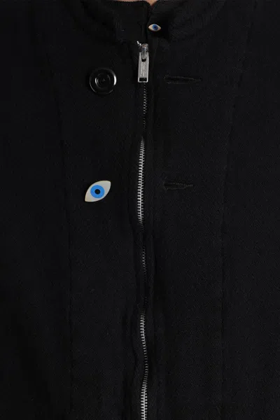 Undercover Vest In Black Wool In Black