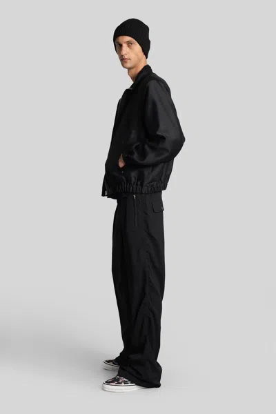 Undercover Bomber Jacket In Black Wool In Black