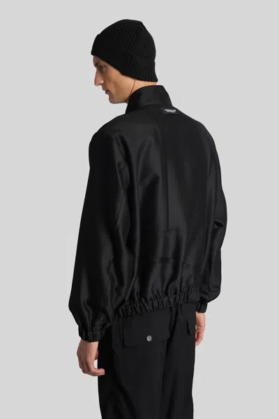 Undercover Bomber Jacket In Black Wool In Black
