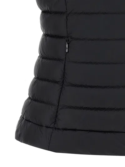 Moncler Igens Quilted Longue Gilets In Black