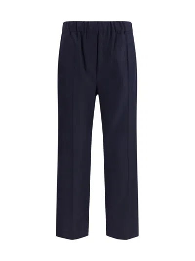 Weekend Max Mara Elasticated-waist Track Pants In Blue