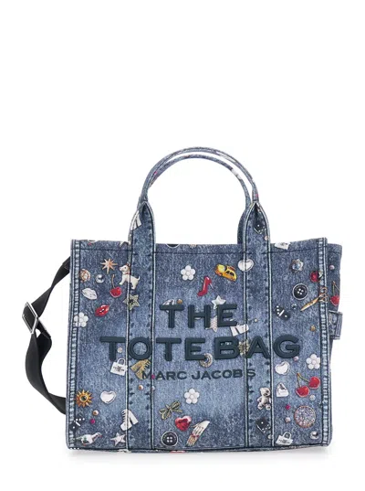 Marc Jacobs The Medium Tote In Blue
