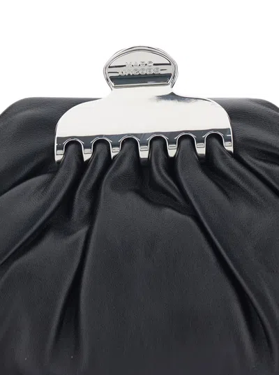 Marc Jacobs The Small Claw Clip Clutch In Black