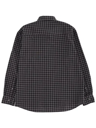 Sunflower Checked Shirt In Black