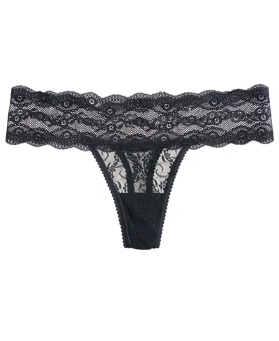 B.tempt'd By Wacoal Lace Kiss Bikini Underwear 978182 In Blue