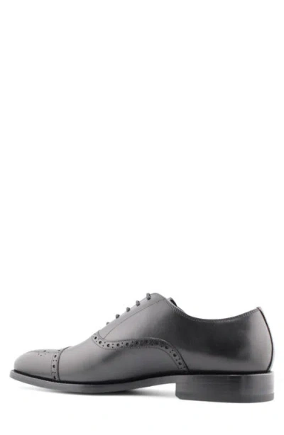 Gordon Rush Bennett Cap Toe Oxford In Black