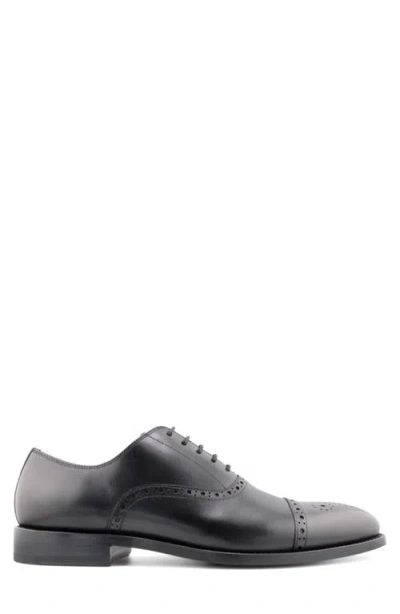 Gordon Rush Bennett Cap Toe Oxford In Black