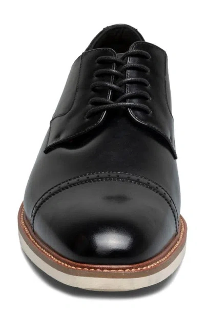 Stacy Adams Vogel Cap Toe Derby In Black