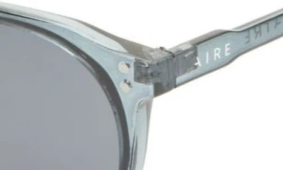 Aire Nucleus V2 53mm Round Sunglasses In Gray