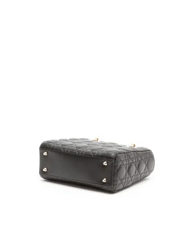 Dior Christian  Small My Lady  Abc Bag In Black