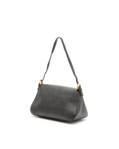 Fendi Small Zucca Mamma Bag In Gray
