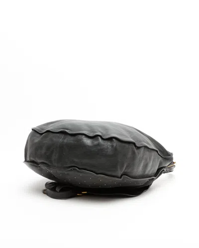 Chloé Large Studded Marcie Bag In Black