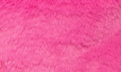 San Diego Hat Faux Fur Bucket Hat In Pink