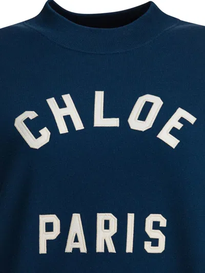 Chloé Polo Ralph Lauren Ss Short Sleeve Pullover In Blue