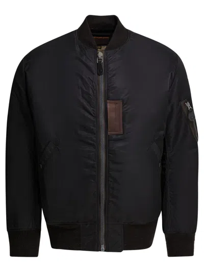 Buzz Rickson's "skyline" Bomber In Black