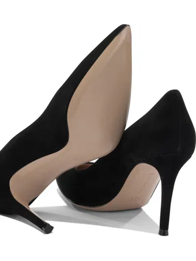 Gianvito Rossi Gianvito 85 Suede Pumps Shoes In Black
