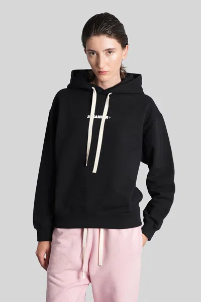 Jil Sander Sweatshirt In Black