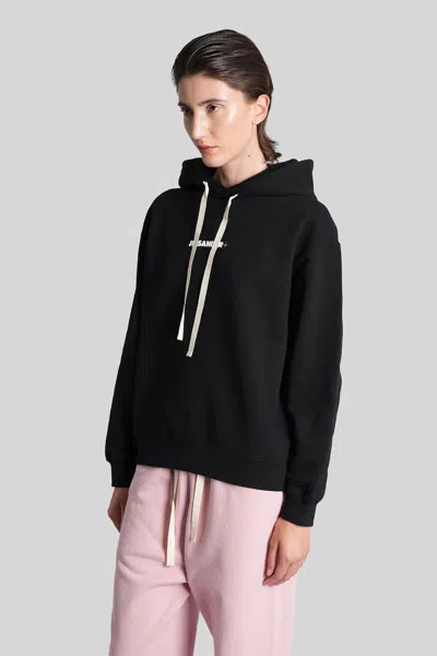Jil Sander Sweatshirt In Black