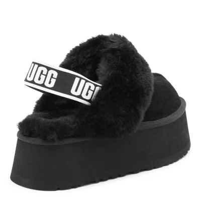 Ugg Sling-back Slipper Shoes In Black