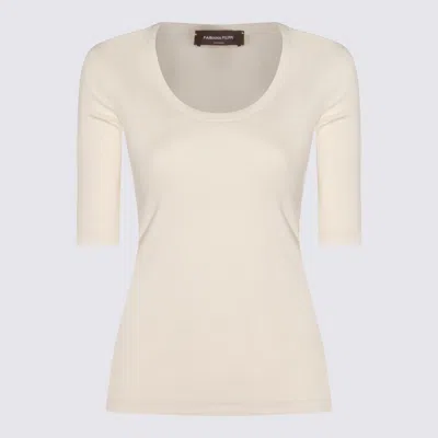 Fabiana Filippi Cotton T-shirt In White