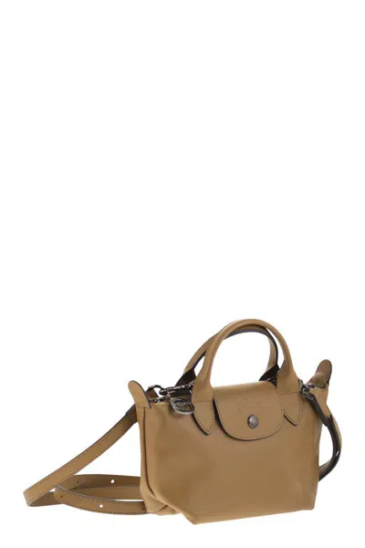 Longchamp Le Pliage Xtra - Xs Leather Handbag In Brown