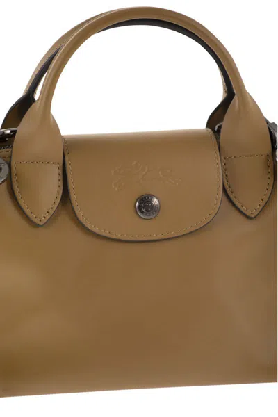 Longchamp Le Pliage Xtra - Xs Leather Handbag In Brown