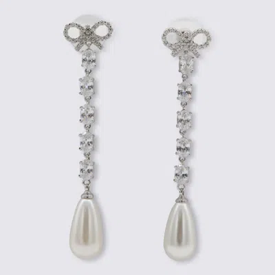 Self-portrait Bijoux Argento In Metallic