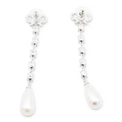 Self-portrait Bijoux Argento In Metallic