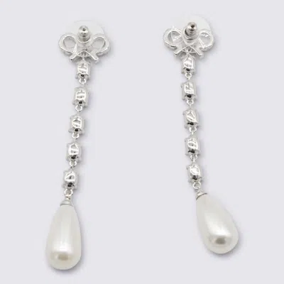 Self-portrait Bijoux Argento In Metallic