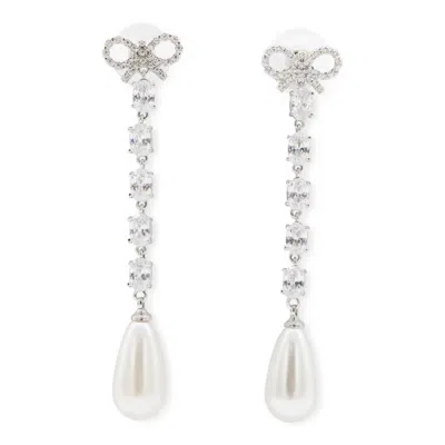 Self-portrait Bijoux Argento In Metallic