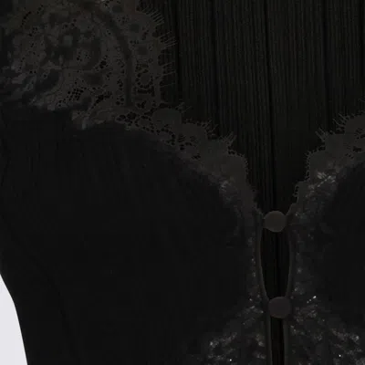 Self-portrait Top Blacks And Greys In Black