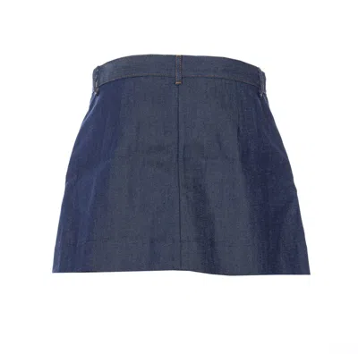Apc A.p.c. Skirt In Blue