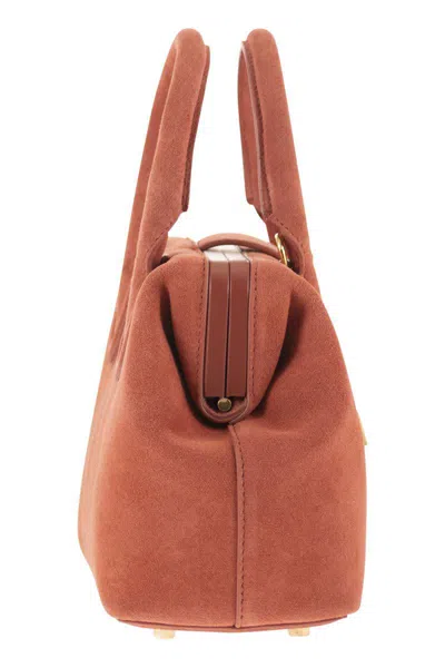 Schell Small Doctor Tote Bag In Orange