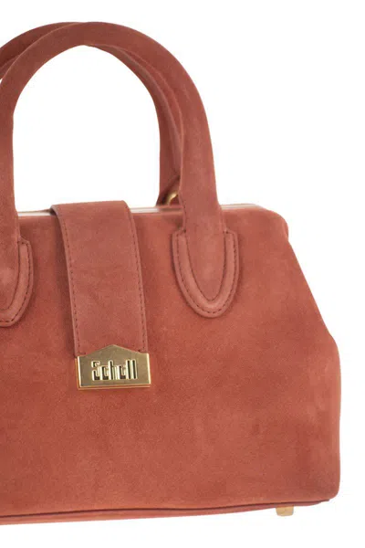 Schell Small Doctor Tote Bag In Orange