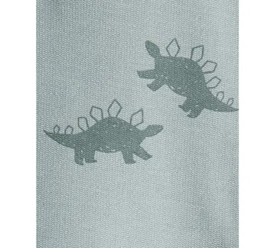 Carter's Baby Boys 2-piece Dinosaur Print T-shirt And Pants Set In Green