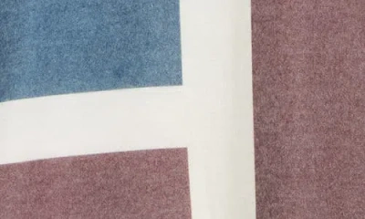 Go Couture Turtleneck High-low Tunic Sweater In Multi