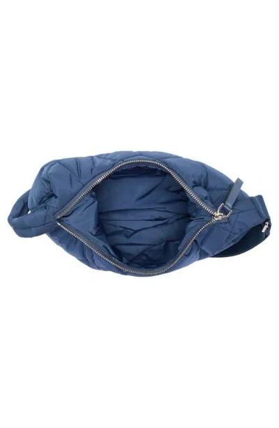 Marc Jacobs Quilted Nylon Shoulder Bag In Blue