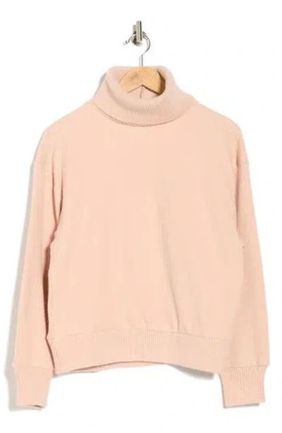 T Tahari Turtleneck Sweater In Pink
