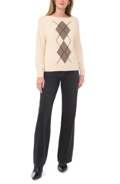1.state Argyle Sweater In Multi