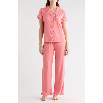 Tart Ginnie Brushed Jersey Pajamas In Pink