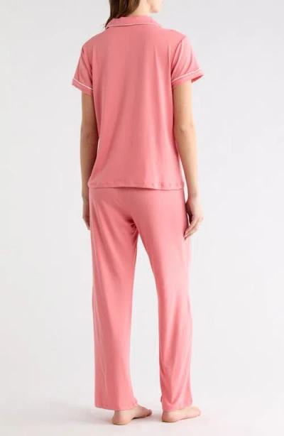 Tart Ginnie Brushed Jersey Pajamas In Pink