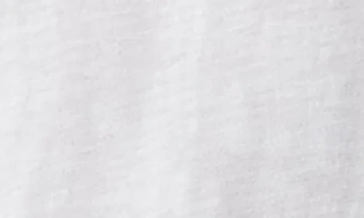 Eileen Fisher Organic Pima Cotton Jersey V-neck Tee In White