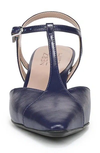 Naturalizer Torin T-strap Heel In Blue