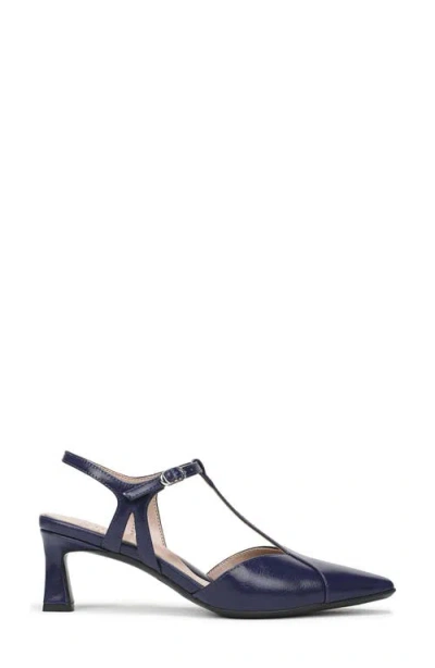 Naturalizer Torin T-strap Heel In Blue