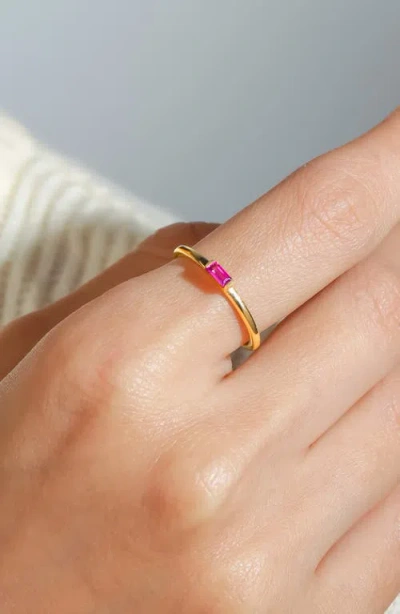 Ys Gems Mixed Gemstone Ring In Gold