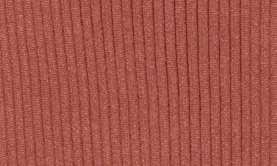 Wishlist Square Neck Puff Sleeve Sweater In Brown