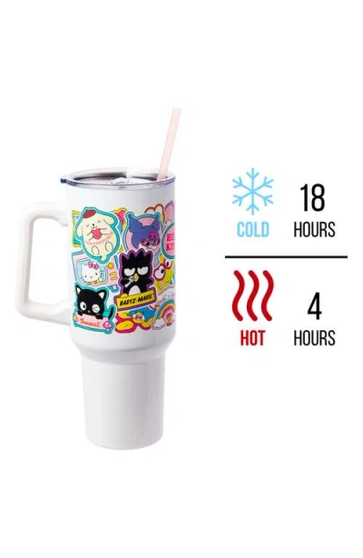 Sanrio 40-ounce Straw Tumbler In White